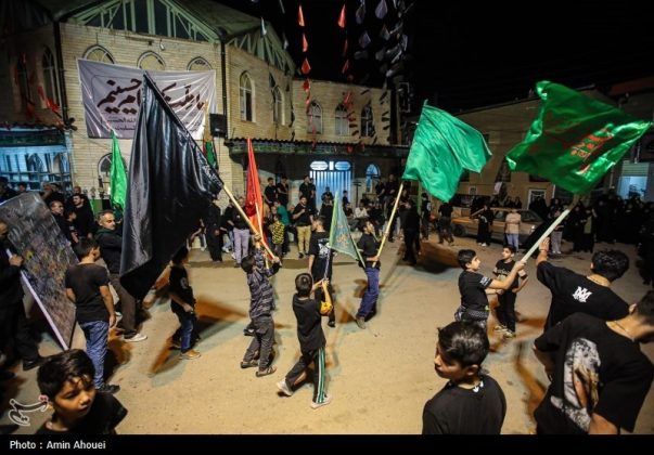 Traditional "sineh dour" mourning ceremony in Iran's Shahroud