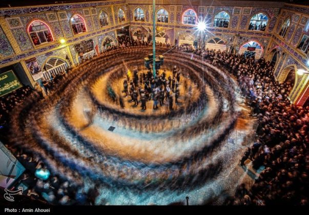 Traditional "sineh dour" mourning ceremony in Iran's Shahroud