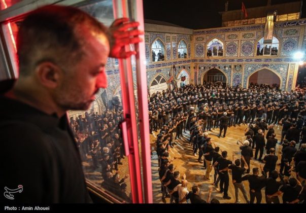 Traditional "sineh dour" mourning ceremony in Iran's Shahroud