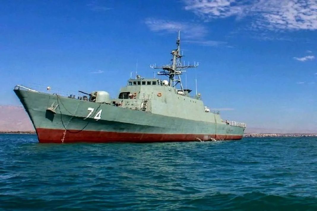 Iranian Sahand Warship Capsizes, Sinks Again - Iran Front Page