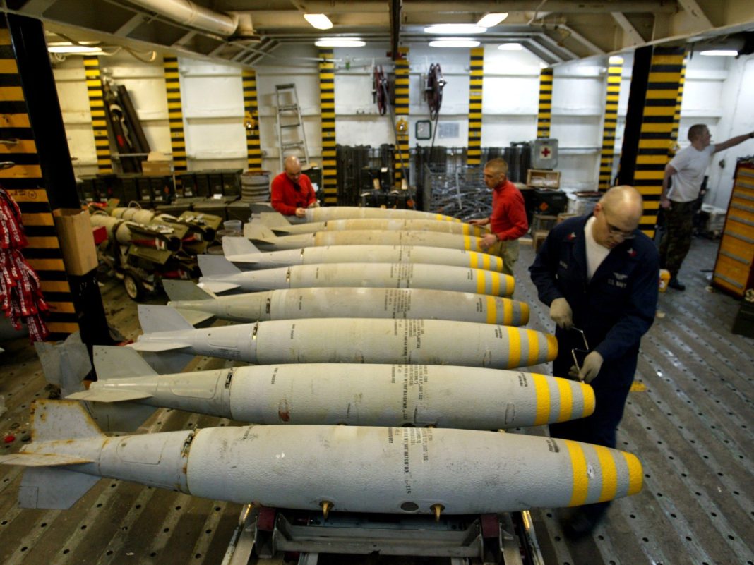 US 500-pound bombs to Israel