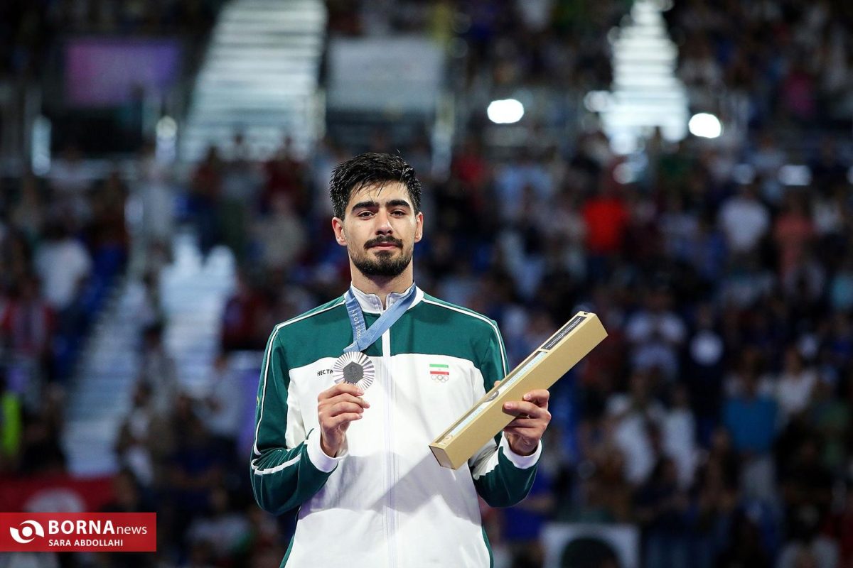 Iran's Taekwondo athlete takes silver medal in 2024 Olympics