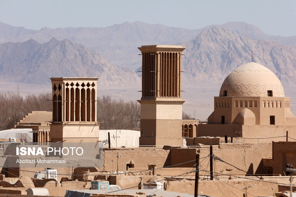 Yazd windcatchers