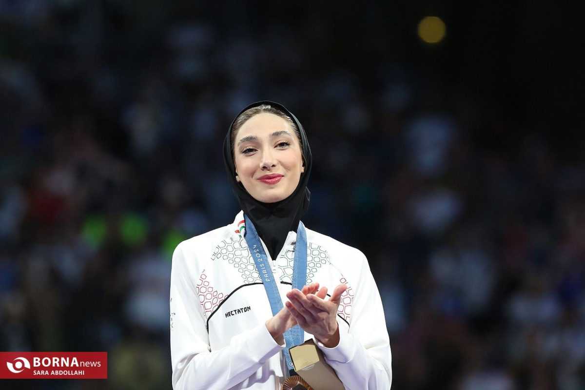 Iran's 19-year-old Mobina Nematzadeh wins Taekwondo bronze at Olympics