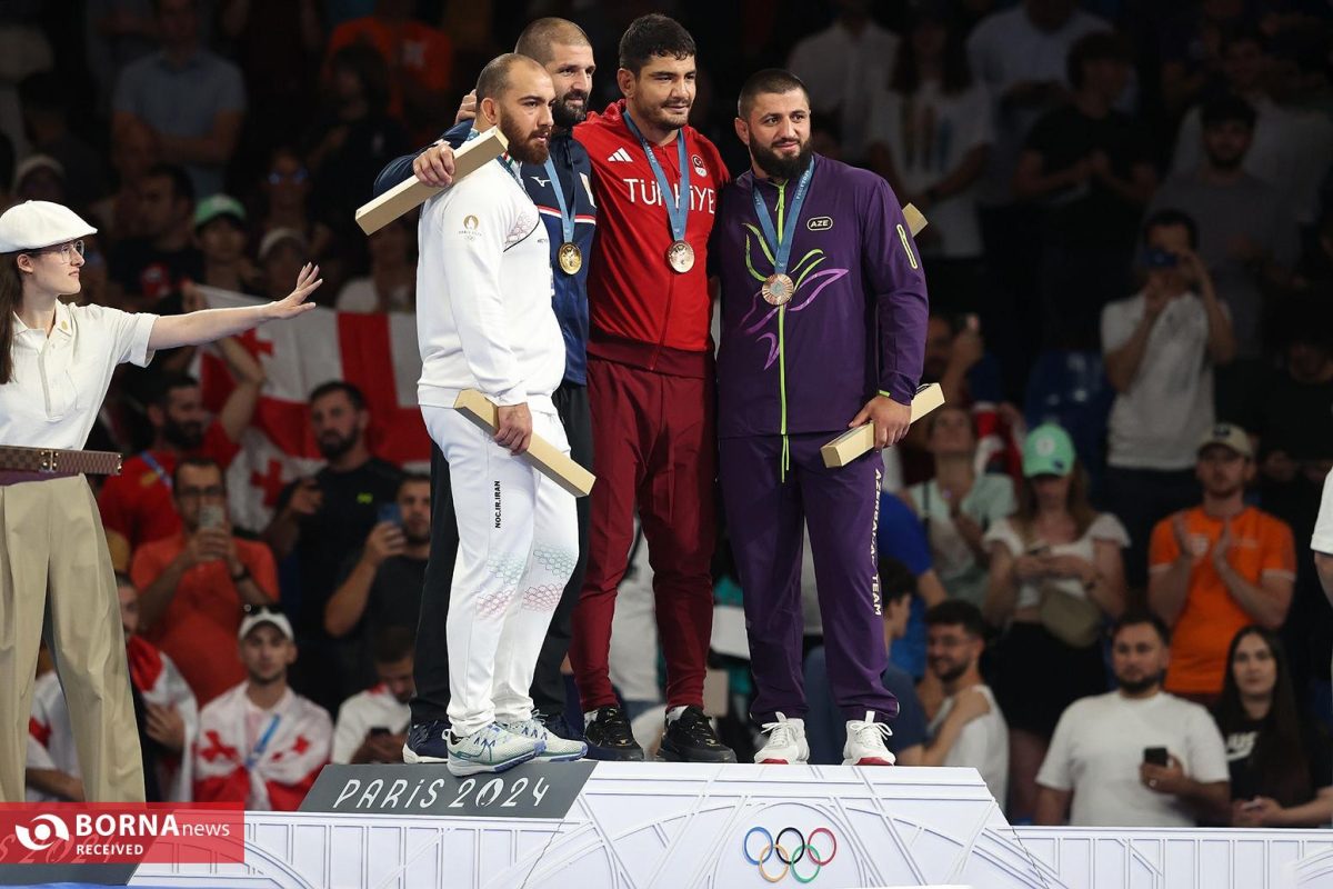 Iran freestyler wins silver medal in 2024 Olympics