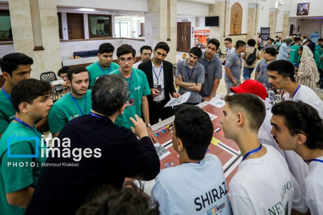 Young Iranian robotic talents race in 2024 qualifying competitions