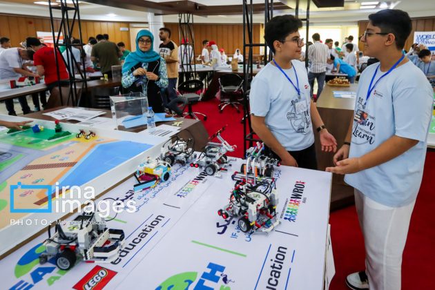 Young Iranian robotic talents race in 2024 qualifying competitions