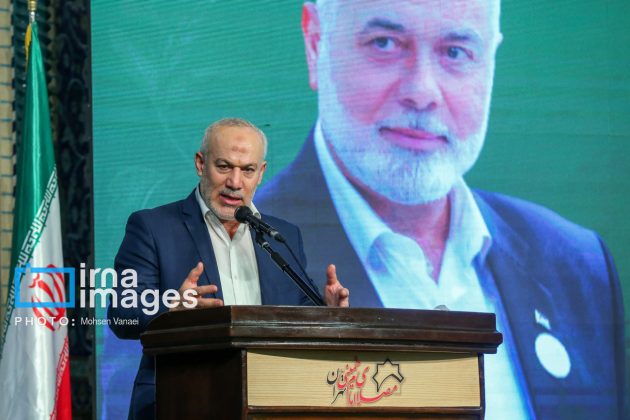 Iran holds commemorative ceremony for martyred Hamas leader