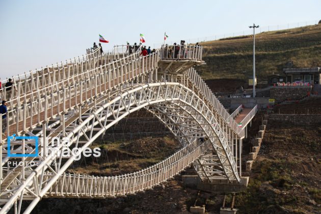 Iran Three-story suspension bridge