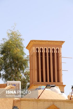 Yazd windcatchers