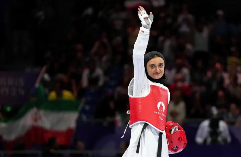 Iran's Para-Taekwondo Athlete, Zahra Rahimi, Wins Silver Medal at Paris Paralympic Games