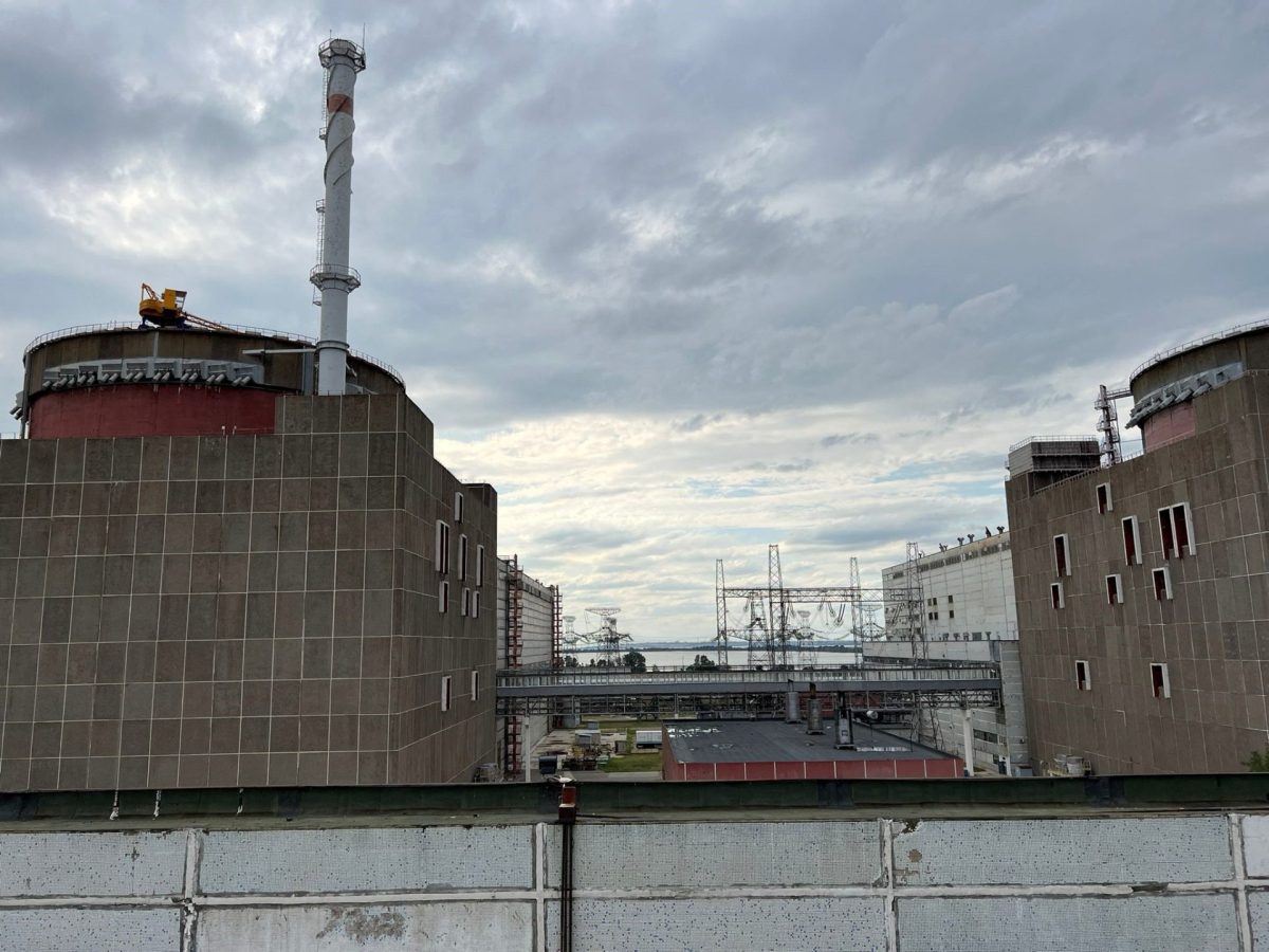 Russia governor says nuclear plant on fire, Zelensky says Moscow behind incident