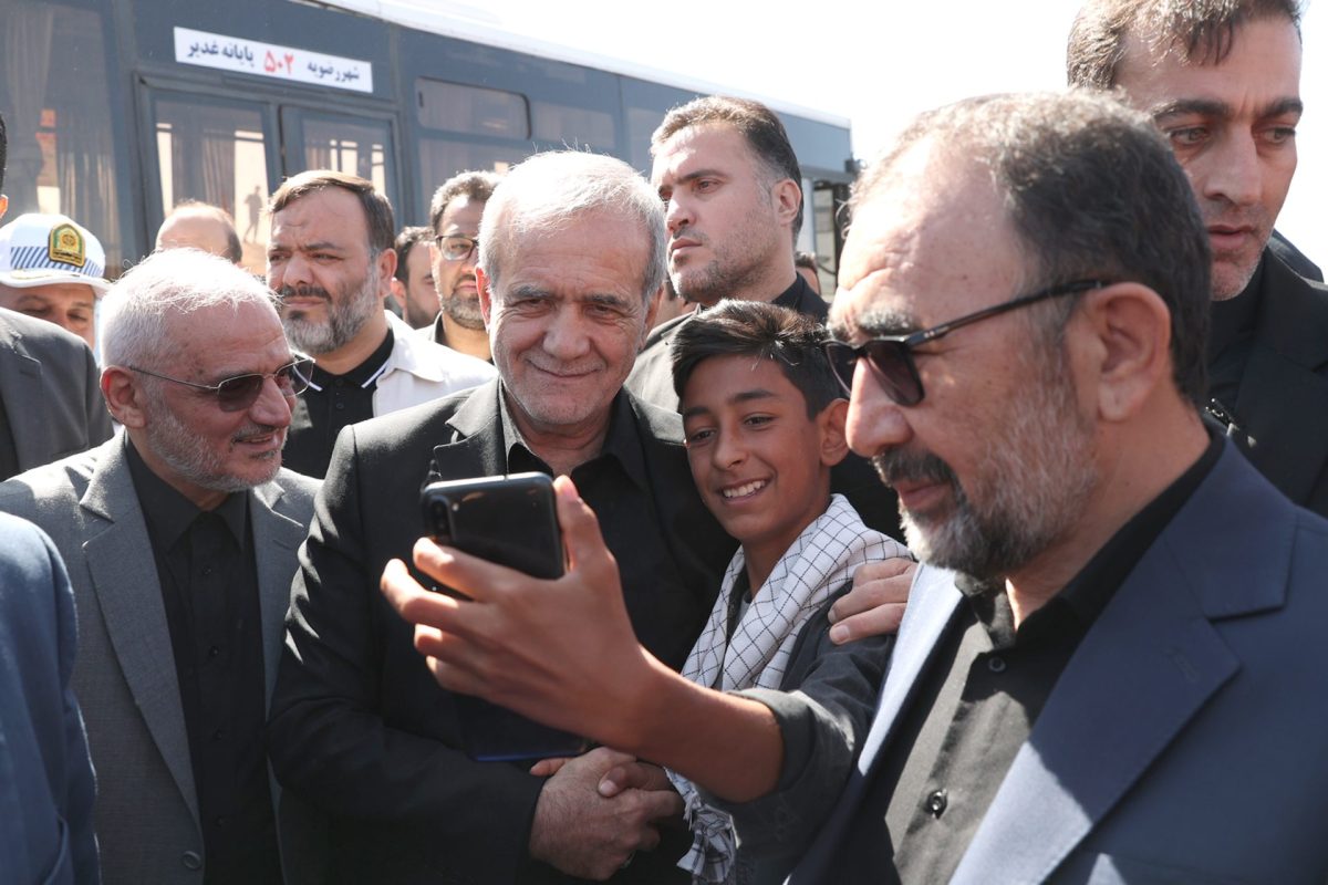 Iranian president breaks protocols again, engages warmly with the public in Mashhad