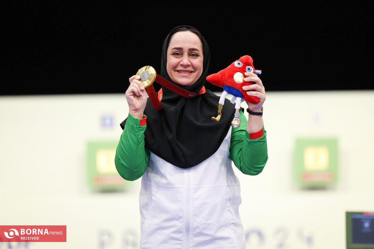Shooter Sareh Javanmardi grabs first gold medal for Iran at 2024 Paralympics 1 Shooter Sareh Javanmardi grabs first gold medal for Iran at 2024 Paralympics