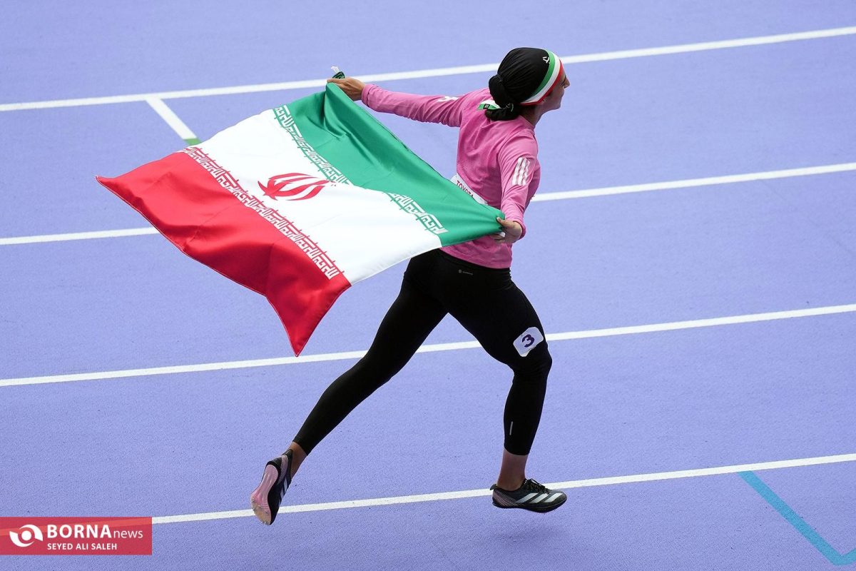 Visually-impaired Iranian sprinter wins silver at 2024 Paralympics