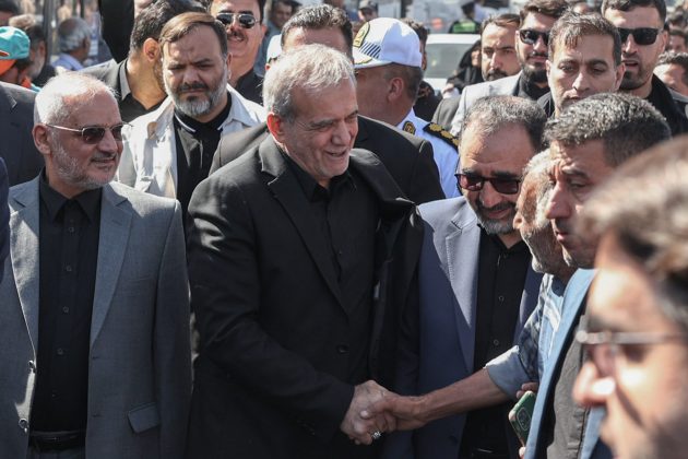 Iranian president breaks protocols again, engages warmly with the public in Mashhad