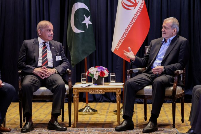 Pezeshkian Shehbaz Sharif Pezeshkian Shehbaz Sharif