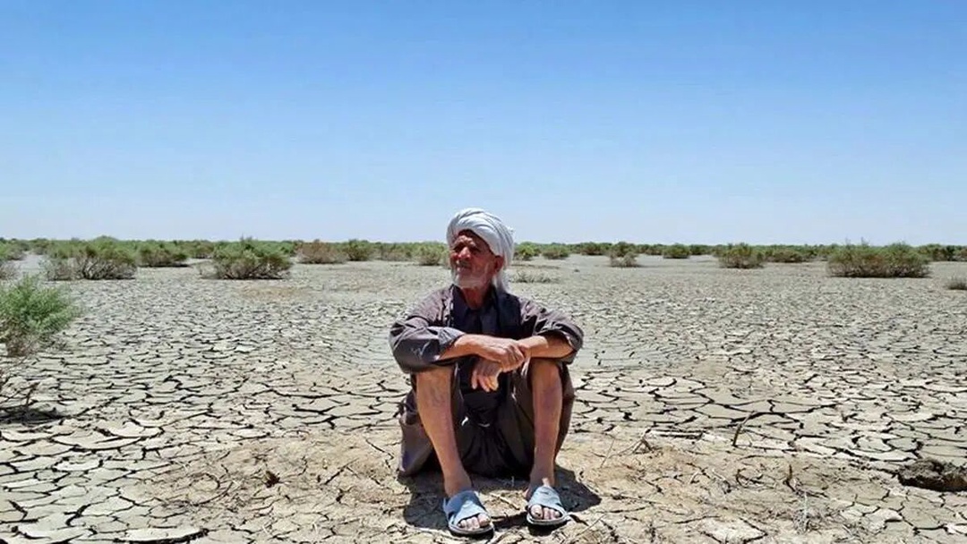 Wetlands in Iran parched into deserts 