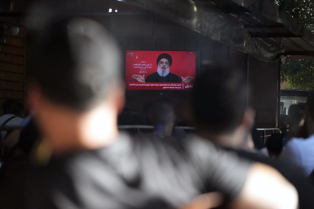 Hezbollah chief says Lebanon explosions declaration of war