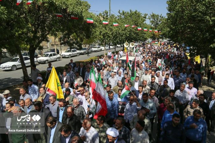 Iranians hold countrywide rallies against Israel