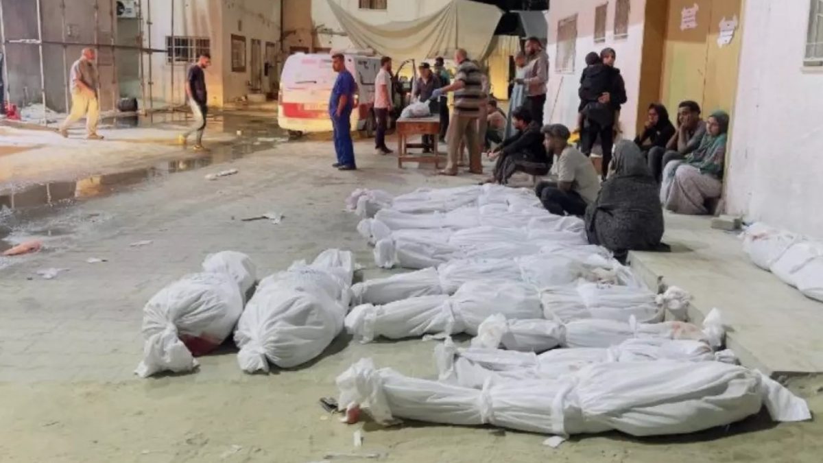 Israeli strike on northern Gaza kills dozens of Palestinians