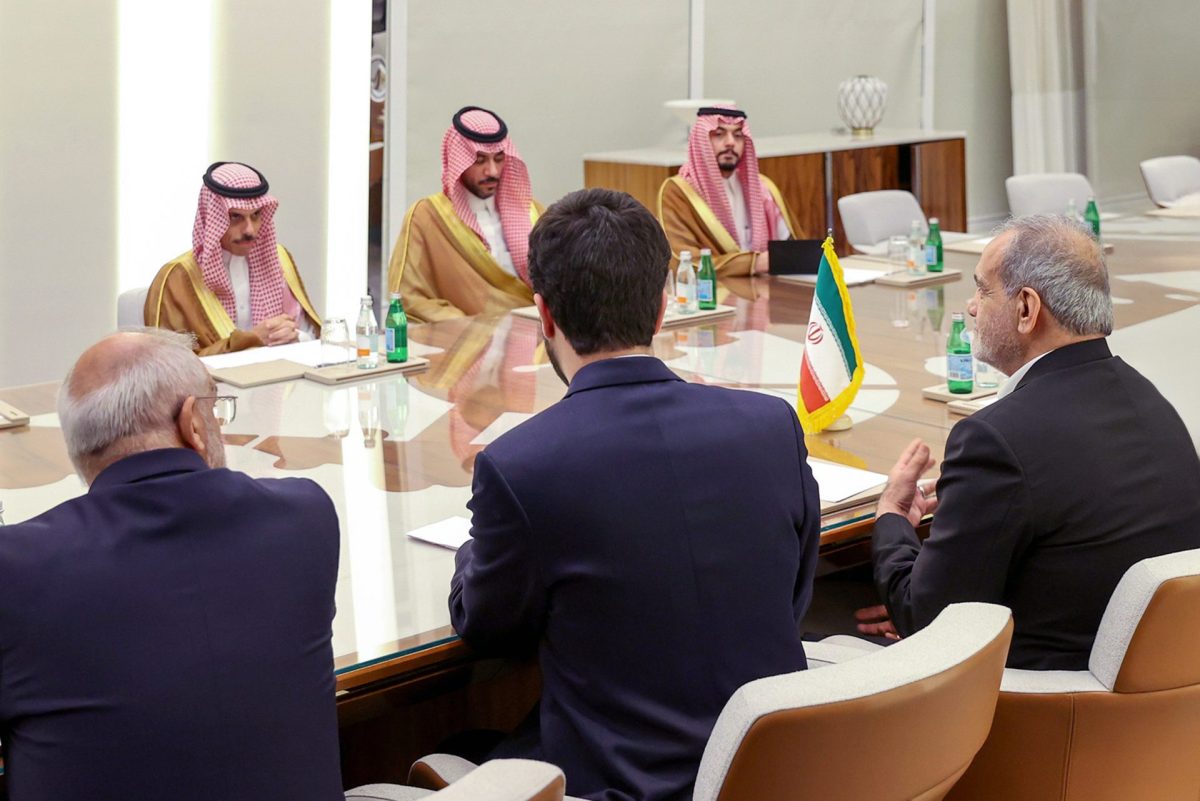 Pezeshkian Saudi Foreign Minister