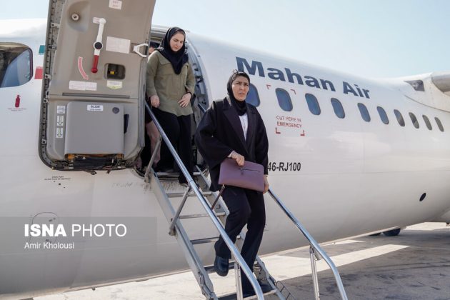 Iranian athletes visit Abu Musa Island in the Persian Gulf