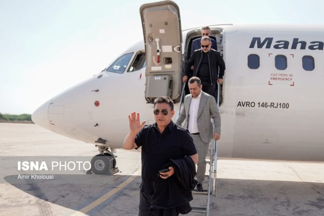 Iranian athletes visit Abu Musa Island in the Persian Gulf