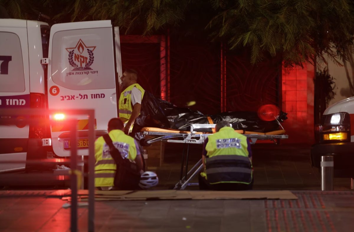 Hamas armed wing claims responsibility for Israel shooting attack 1 Israeli Police Ambulance