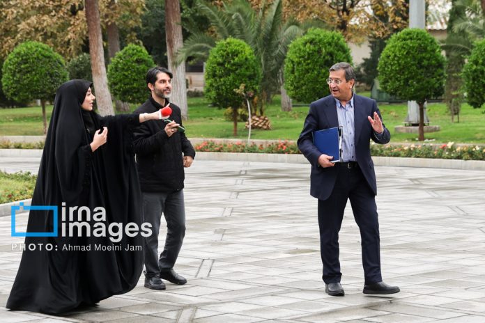 Iran's Minister of Economic Affairs and Finance Abdolnasser Hemmati