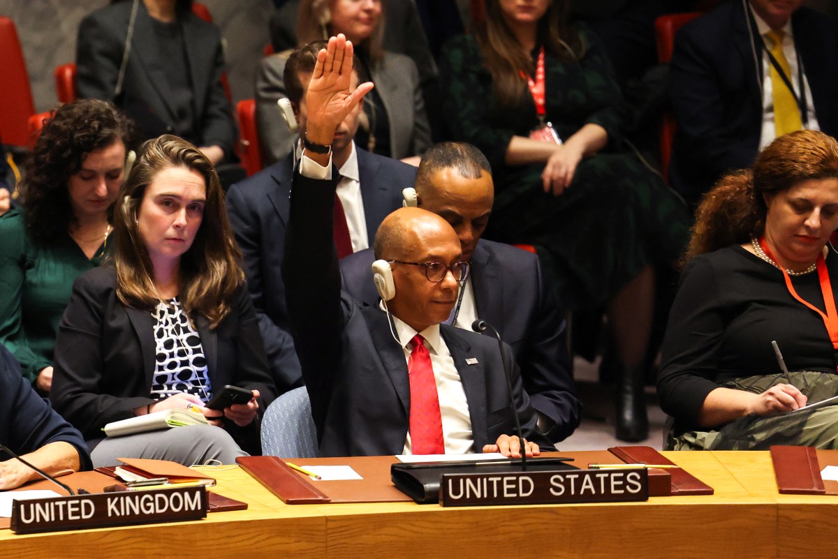 US vetoes another UN Security Council resolution demanding Gaza ceasefire