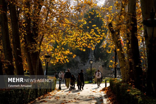 A symphony of autumn colors: Discover the enchanting Sa’dabad complex in Tehran