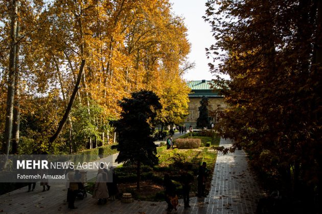 A symphony of autumn colors: Discover the enchanting Sa’dabad complex in Tehran