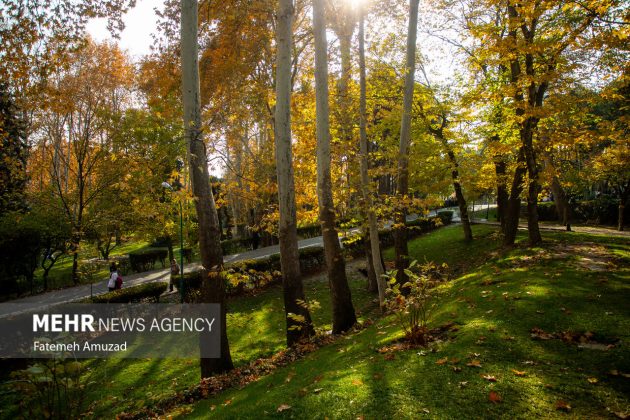 A symphony of autumn colors: Discover the enchanting Sa’dabad complex in Tehran