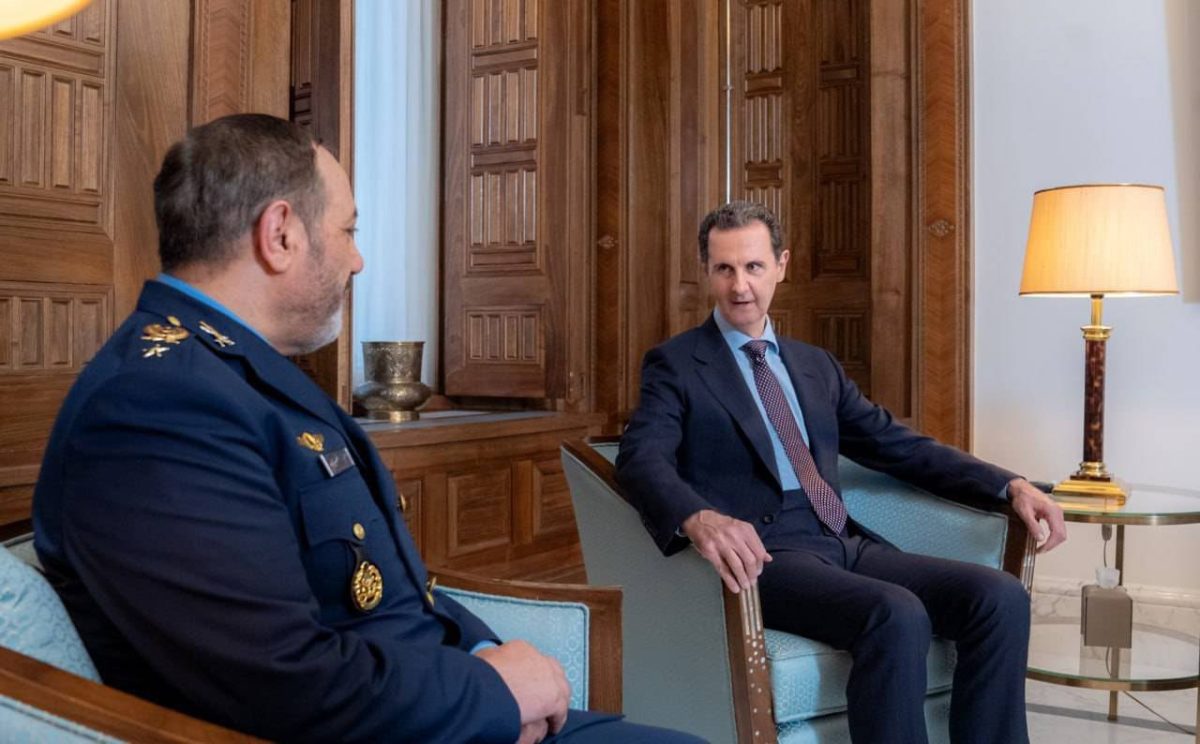 Iranian defense minister meets Syrian president, talks regional security