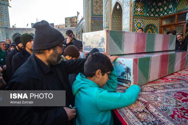 Funeral ceremony of anonymous martyrs held in Tehran, several other cities