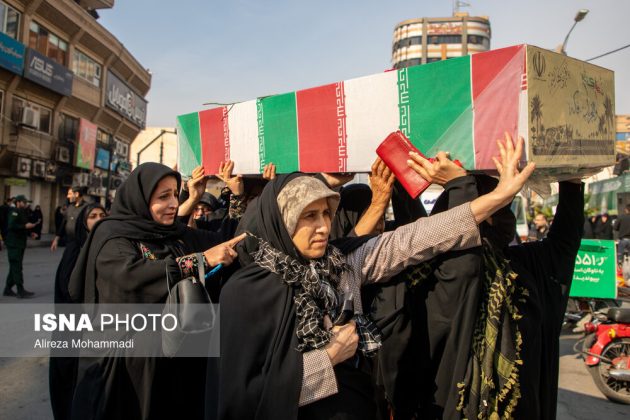 Funeral ceremony of anonymous martyrs held in Tehran, several other cities