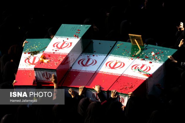 Funeral ceremony of anonymous martyrs held in Tehran, several other cities