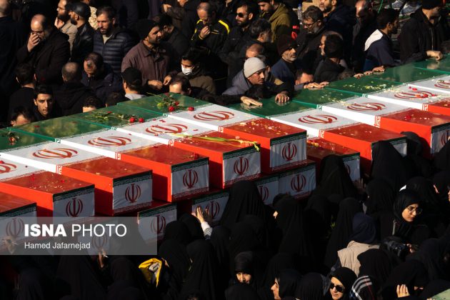 Funeral ceremony of anonymous martyrs held in Tehran, several other cities