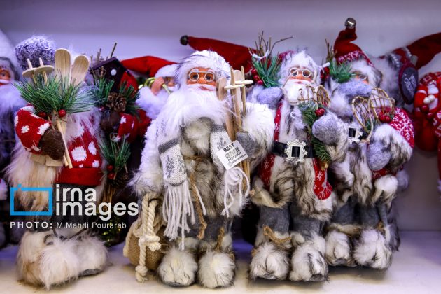 Christmas spirit in Tehran