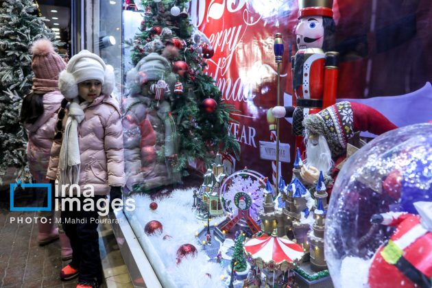 Christmas spirit in Tehran