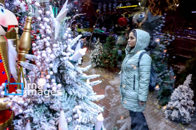 Christmas spirit in Tehran