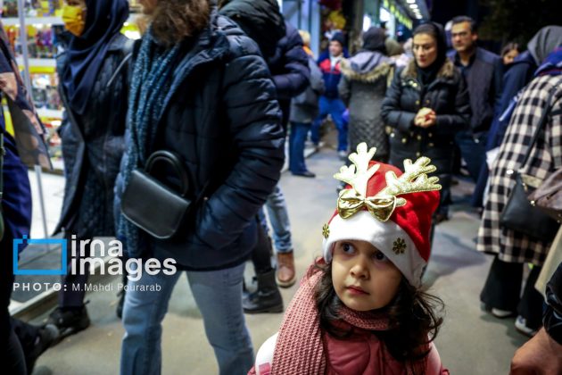 Christmas spirit in Tehran