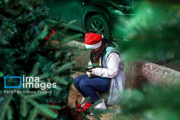 Christmas spirit in Tehran