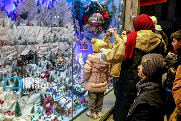 Christmas spirit in Tehran