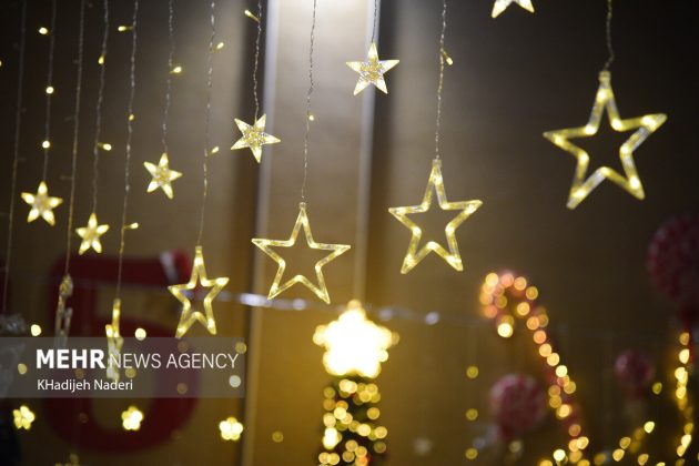 Vank Church, Jolfa district in Iran’s Isfahan decorated for New Year