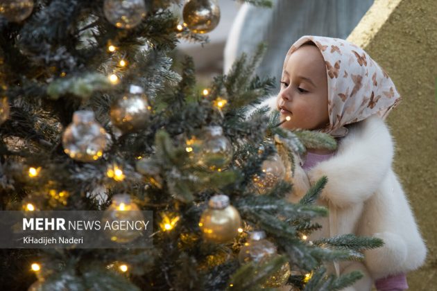 Vank Church, Jolfa district in Iran’s Isfahan decorated for New Year