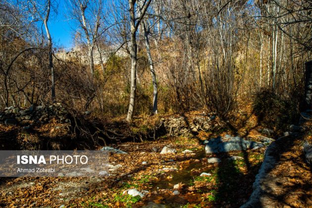 Captivating autumn scenery in Ghahan, Qom