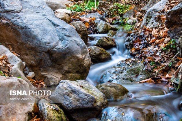 Captivating autumn scenery in Ghahan, Qom