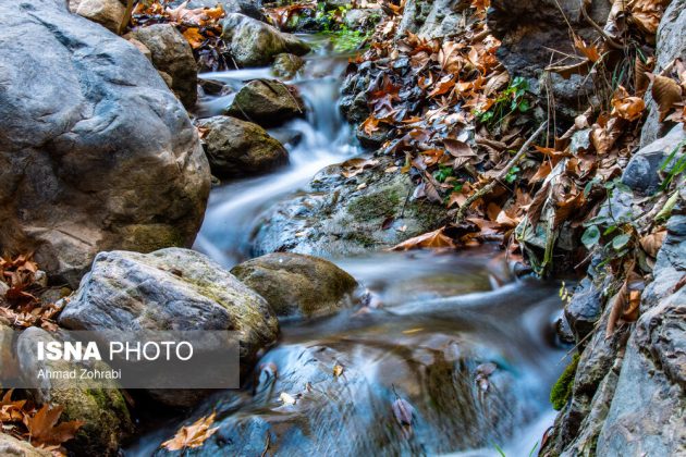 Captivating autumn scenery in Ghahan, Qom